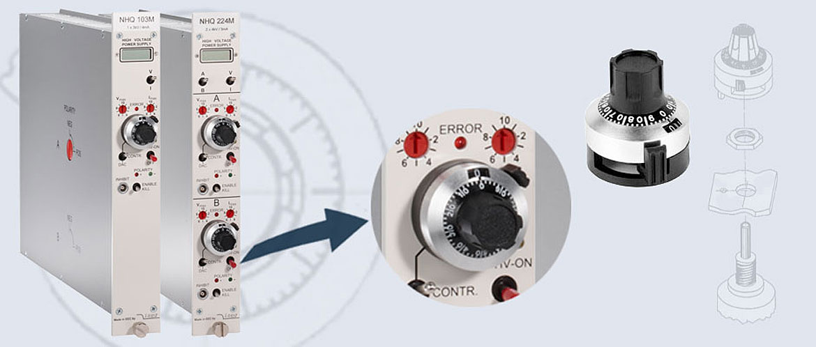 Precision analogue voltage controls