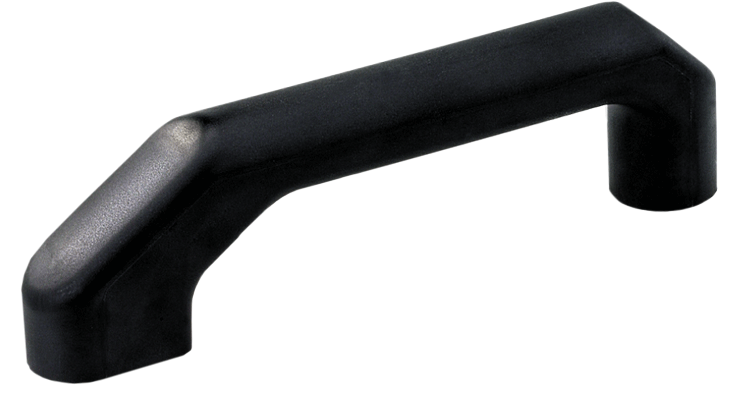 Heat resistant handle with thumb rest - Duroplastic Type FS 31, part no. 3311.1403