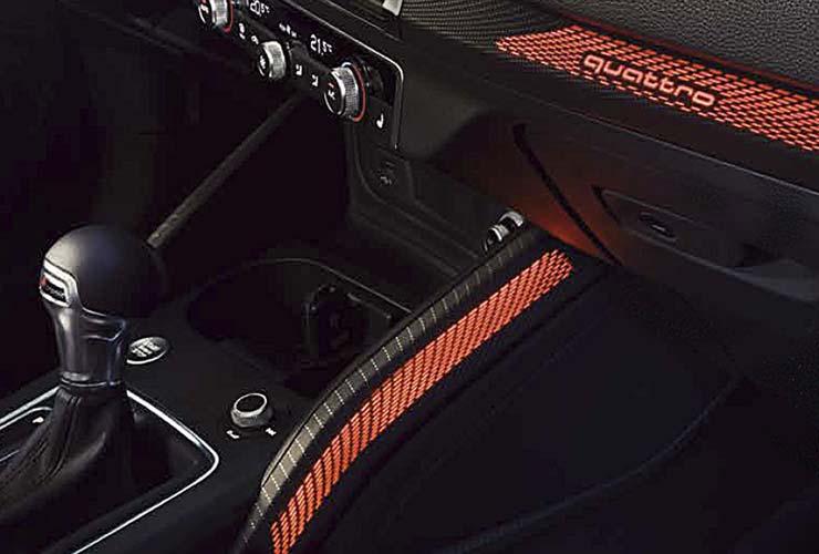 Audi Q2 RGB ambient interior lighting